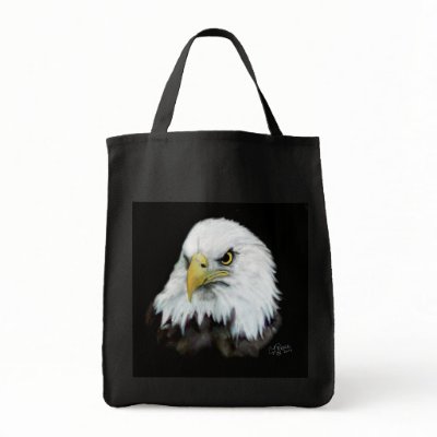 Bald Eagle Tote Bag 2 by natures_edge