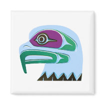 Bald Eagle Totem magnets