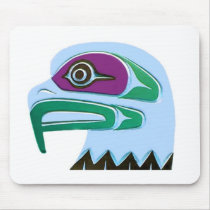 Bald Eagle Totem mousepads