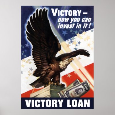 Bald Eagle -- Victory Loan Print by parrow1978