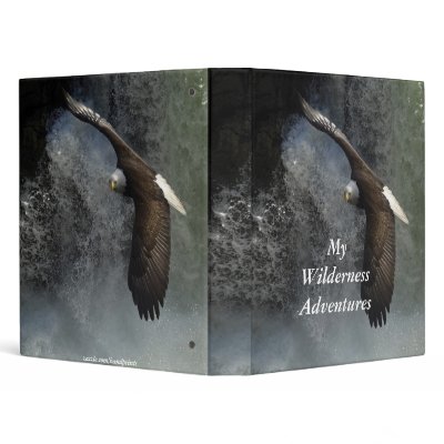 Bald Eagle & Waterfalls Photo Album Binders by HANDPRINTS
