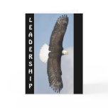 Bald Eagle Wildlife LEADERSHIP Motivational Card