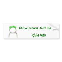 Bald Ghost bumper stickers