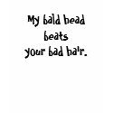 Bald Head T-shirt by DigitalCollageShoppe Bald Head T-shirt