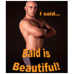 "Bald is Beautiful" Ladies tank top