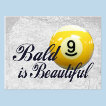 Bald is Beautiful postcards