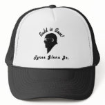 Bald is Best Black Logo Hat