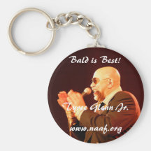 Bald is Best! Keychain