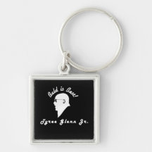 Bald is Best Premium Keychain