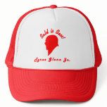 Bald is Best Red Logo Hats
