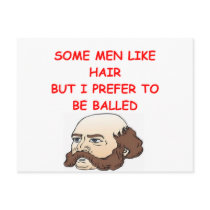 BALD POST CARDS