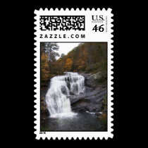 Bald River Falls stamps