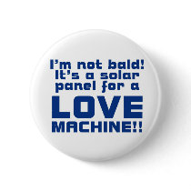 Bald Sex Machine Button by crazycoolwordy Bald Sex Machine Button