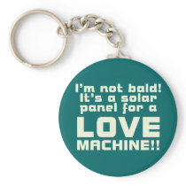Bald Sex Machine Dark Keychain