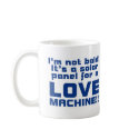 Bald Sex Machine Mug by crazycoolwordy Bald Sex Machine Mug