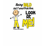 Bald Stick Figure Collection (Childhood Cancer) t-shirts