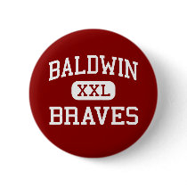 Baldwin - Braves - High - Milledgeville Georgia buttons by customteamsportswear Baldwin - Braves - High - Milledgeville Georgia buttons
