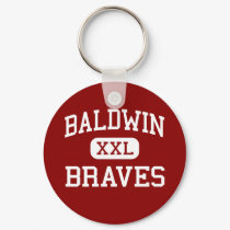 Baldwin - Braves - High - Milledgeville Georgia keychains by customteamsportswear Baldwin - Braves - High - Milledgeville Georgia keychains