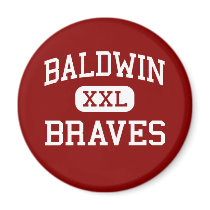 Baldwin - Braves - High - Milledgeville Georgia magnets