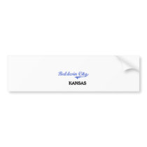 Baldwin City Kansas City Classic Bumper Stickers