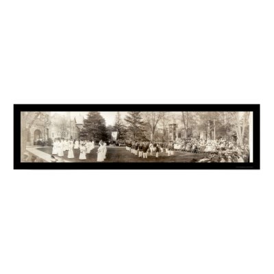 Baldwin College MayDay Photo 1907 Poster by lc_panoramicphotos