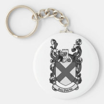 BALDWIN Family Crest Keychain