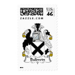 Baldwin Family Crest Stamp