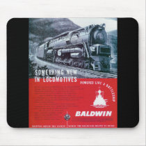 Baldwin Locomotive S-2 Steam Turbine Locomotive mousepads by stanrail Baldwin Locomotive S-2 Steam Turbine Locomotive mousepads
