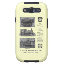 Baldwin Locomotive Works Contractor's Locomotives Samsung Galaxy SIII Covers
