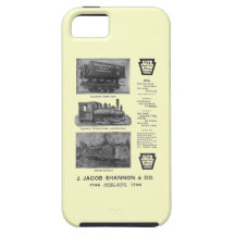 Baldwin Locomotive Works Contractor's Locomotives iPhone 5 Cover