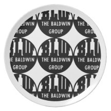 Baldwin Locomotive Works Logo Dinner Plate