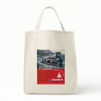 Baldwin Locomotive Works S-2 Steam Turbine Tote Bags