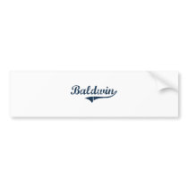 Baldwin New York Classic Design Bumper Stickers