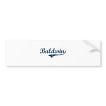 Baldwin Pennsylvania Classic Design Bumper Stickers