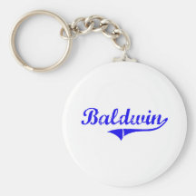 Baldwin Surname Classic Style Key Chains