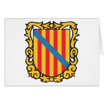 Balearic Coat of Arms Greeting Card