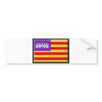 Balearic Islands Flag bumper stickers by jacinto888 Balearic Islands Flag bumper stickers