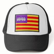 Balearic Islands Flag Trucker Hat