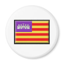 Balearic Islands Flag Magnet