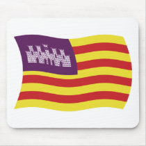 Balearic Islands Flag Mousepad