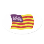 Balearic Islands Flag Sticker