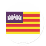 Balearic Islands flag Stickers