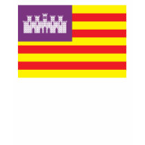Balearic Islands Flag T-shirt by FlagTshirts Balearic Islands Flag T-shirt