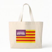 Balearic Islands Flag Tote Bag