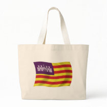 Balearic Islands Flag Tote Bag