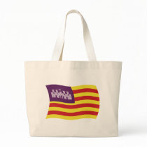 Balearic Islands Flag Tote Bag