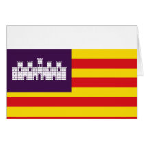 Balearic Islands, Spain Card