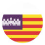 Balearic Islands, Spain Round Sticker