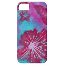 Bali Flower Batik Tropical  iPhone 5 Case