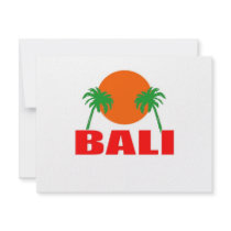 Bali, Indonesia invitations